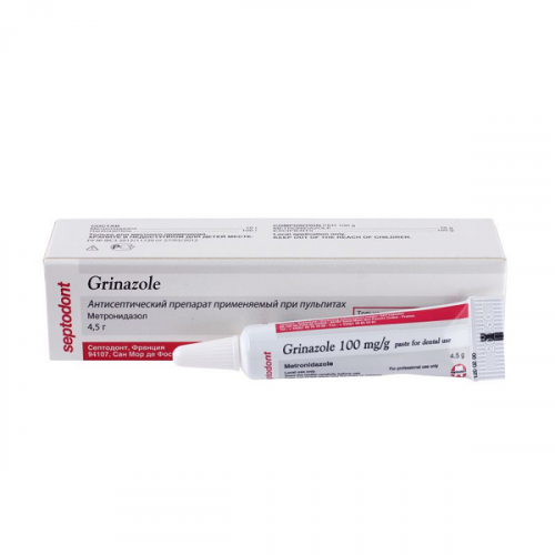 Гриназоль Grinazole паста 4,5 гр (Septodont)