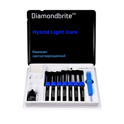 Даймондбрайт Diamondbrite Hybrid Light Cure Гибрид набор 7 шпр (Diamondbrite)