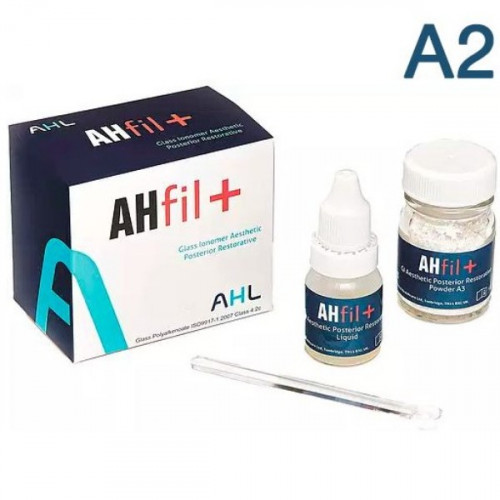 АШфил+ / AHfil+ цемент стомат.стеклоиномерный А2, 15г+8мл, АН0100Advanced Healthcare Ltd