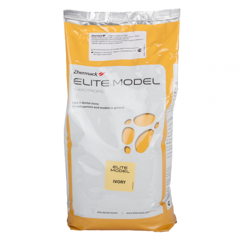Гипс Elite Model Ivory 25 кг (Zhermack), артикул 20337
