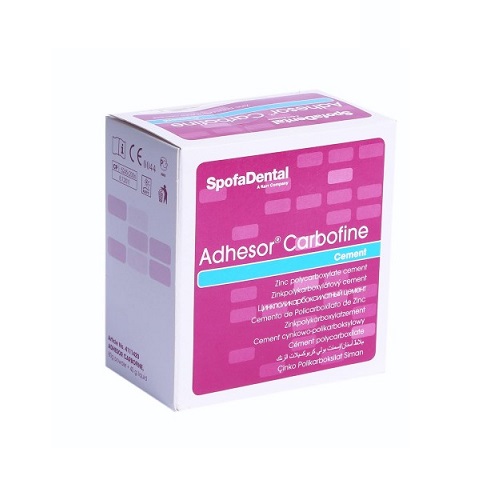 Адгезор Карбофайн Adhesor Carbofine 80 гр + 40 гр (Spofa Dental)
