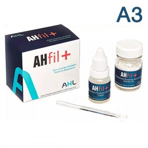 АШфил+ / AHfil+ цемент стомат.стеклоиномерный А3, 15г+8мл, АН0101Advanced Healthcare Ltd